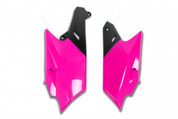 Side Panels neon pink for Yamaha YZ 250 F - WR 250 F - YZ 450 F - WR 450 F - YZ 250 FX - YZ 450 FX